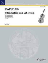 Nikolai Kapustin: Introduction and Scherzino op. 93