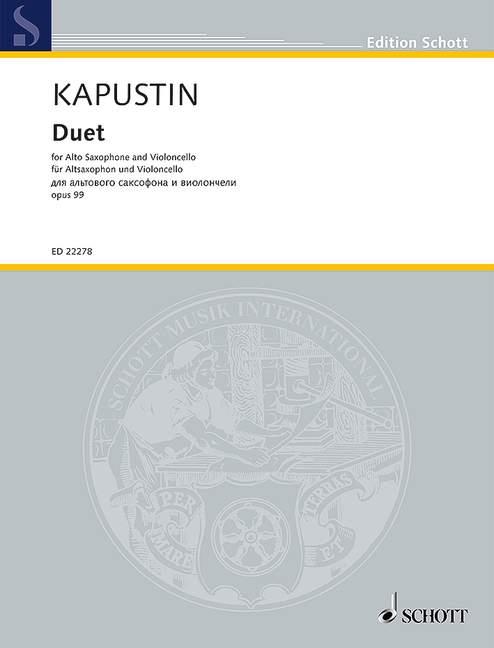 Nikolai Kapustin: Duet op. 99