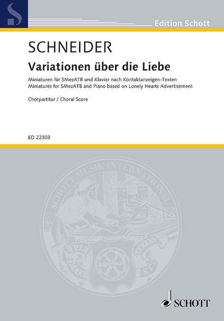 Enjott Schneider: Variationen über die Liebe