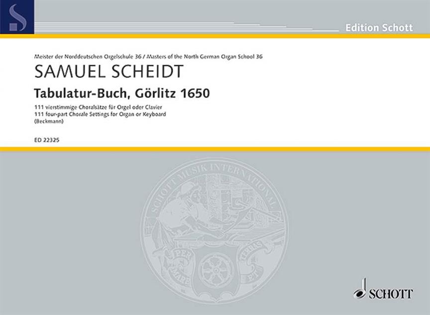 Samuel Scheidt: Tabulatur-Buch, Görlitz 1650