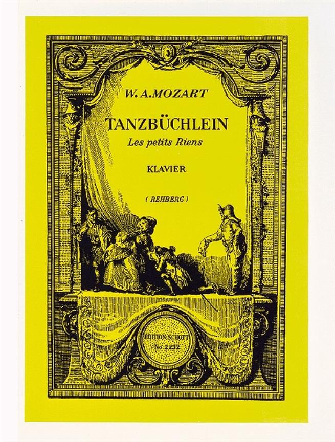 Wolfgang Amadeus Mozart: Tanzbuchlein