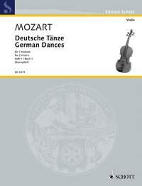 Wolfgang Amadeus Mozart: Deutsche Tanze