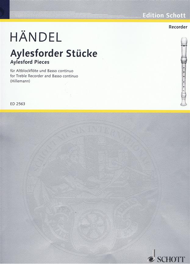 Georg Friedrich Händel: Aylesfuerder Stucke