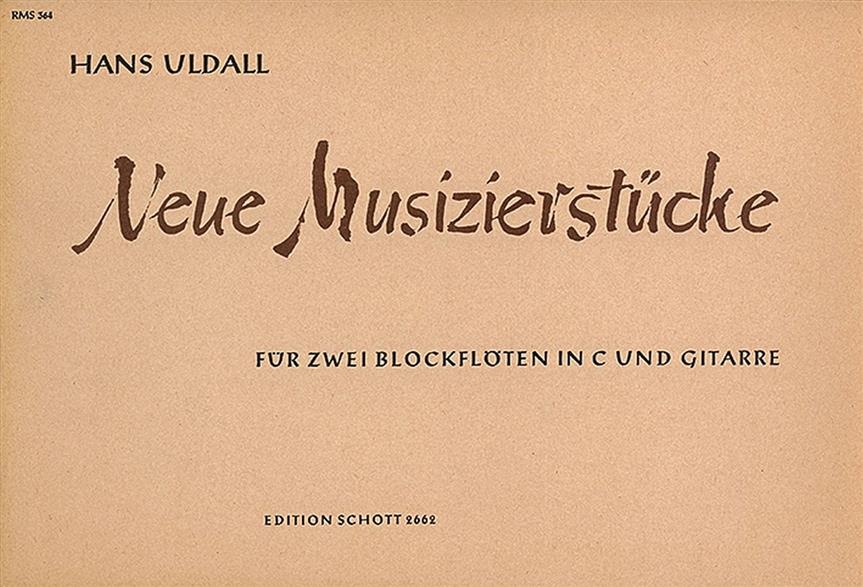 Neue Musizierstucke