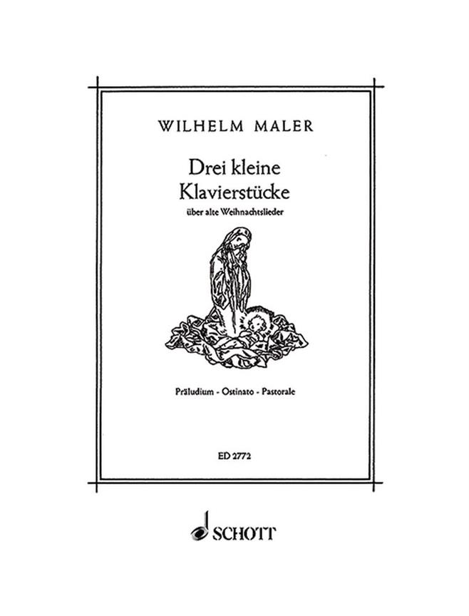 3 kleine Klavierstucke uber alte Weihnachtslieder