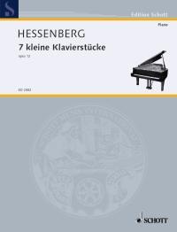 Seven little piano pieces op. 12
