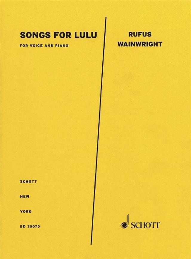 Rufus Wainwright: Songs fuer Lulu