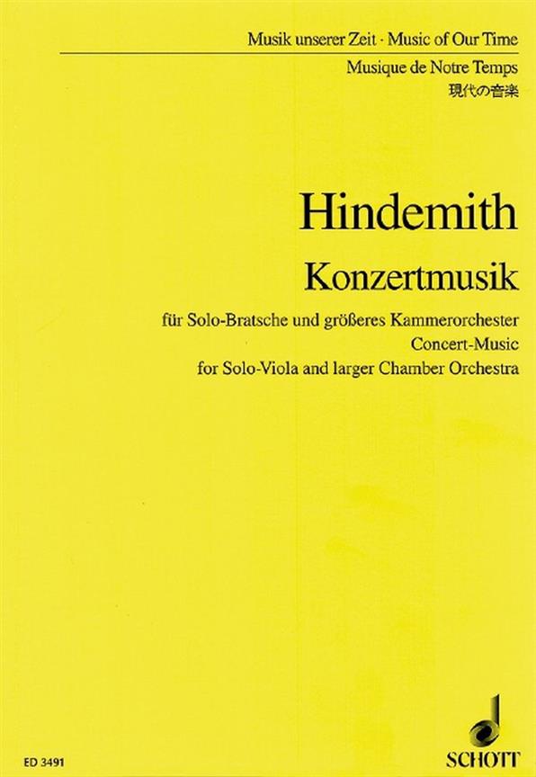 Concert music op. 48
