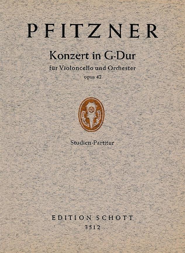 Cello Concerto in G Major op. 42