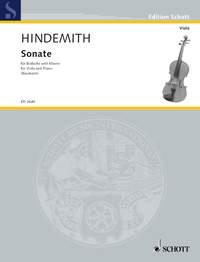 Paul Hindemith: Sonata (Altviool)