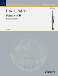 Paul Hindemith: Sonata in Bb (Klarinet)