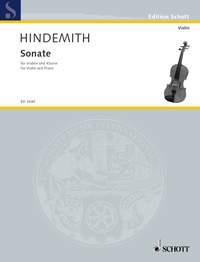 Paul Hindemith: Sonata in C (Viool)