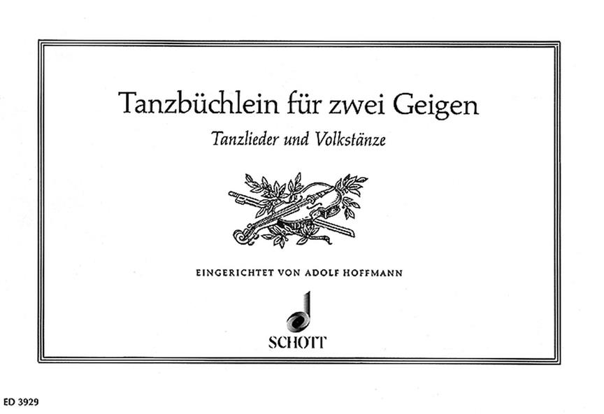 Hoffmann: Tanzbuchlein fuer Zwei Geigen