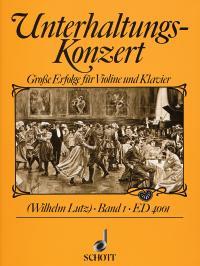 Lutz: Unterhaltungsconcert 1