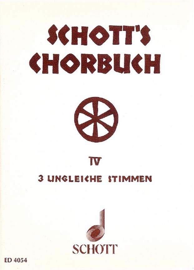 Schott's Chorbuch Band IV