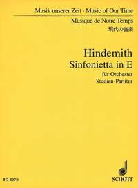Sinfonietta in E