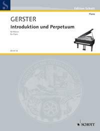 Introduktion und Perpetuum