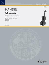 Händel: Trio Sonatas Op. 2 No 8