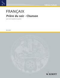 Pri?re du soir et Chanson