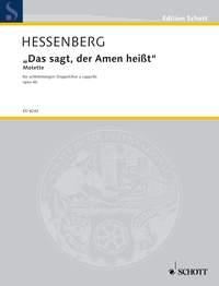 Das sagt, der Amen hei?t op. 46