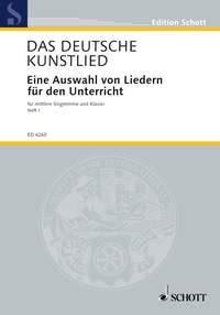 Das deutsche Kunstlied Band 1