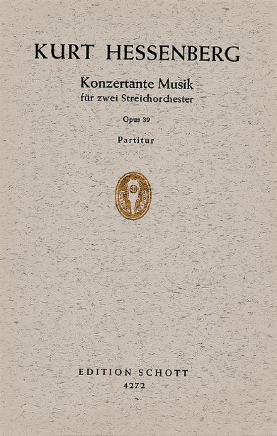 Concertante Music op. 39