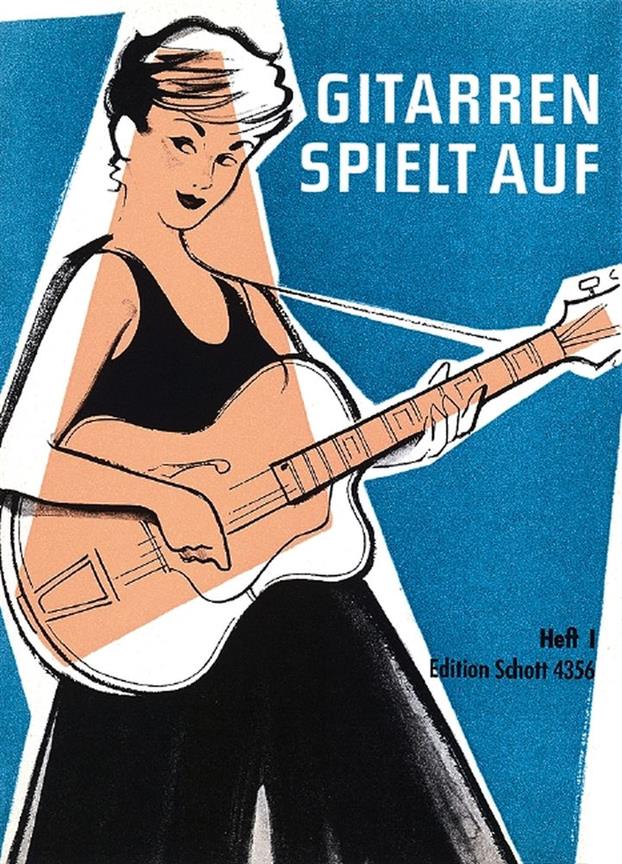 Gitarren spielt auf Heft 1