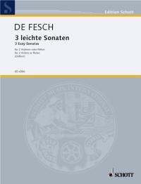 Fesch: Leichte Sonaten