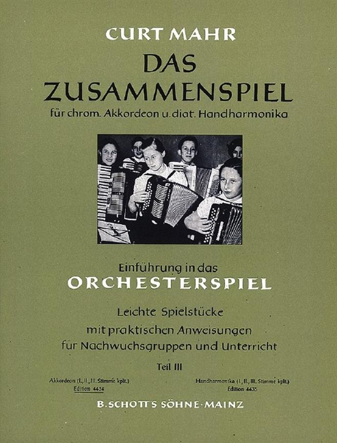 Mahr: Zusammenspiel 3Gruppe