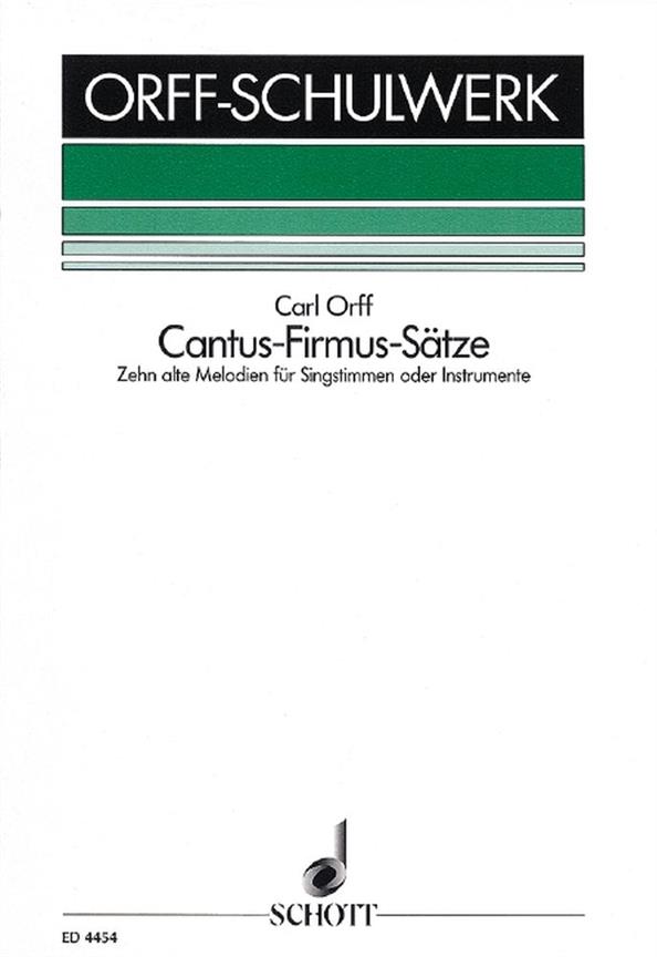 Cantus-fuermus-Satze