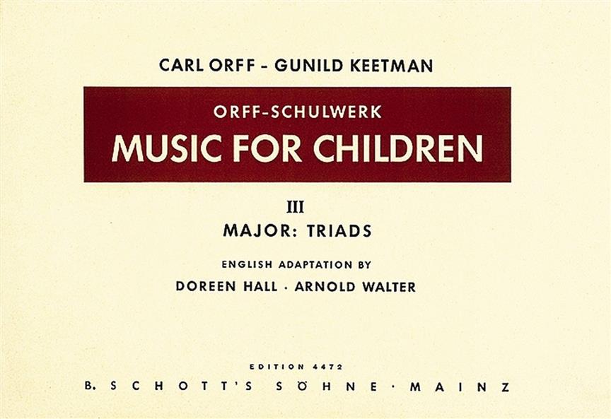 Music fuer Children Vol. 3