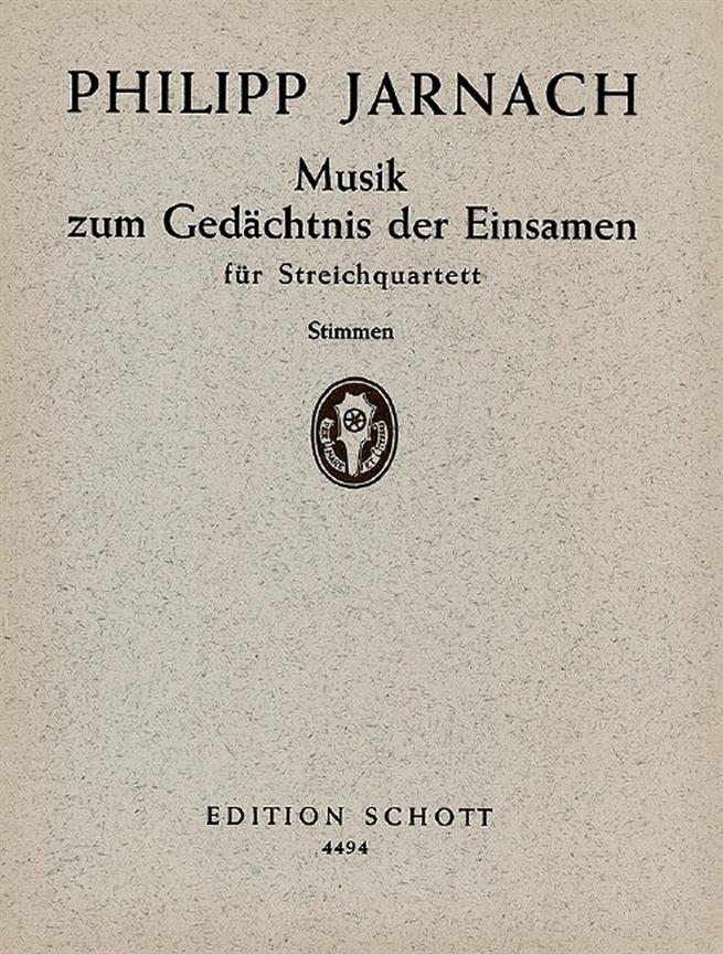 Musik zum Gedachtnis der Einsamen