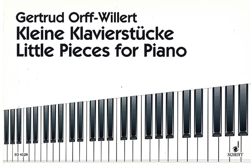 Carl Orff: Kleine Klavierstucke