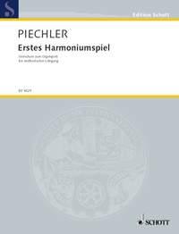 Piechler: Erstes Harmoniumspiel