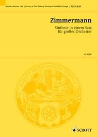 Sinfonie in einem Satz