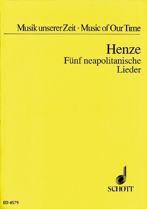 Cinque canzoni napoletane