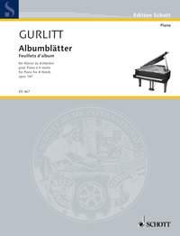 Cornelis Gurlitt: Albumblätter Opus 147