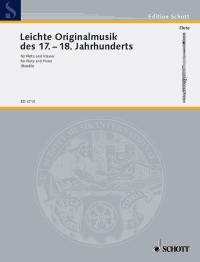 Leichte Originalmusik 17/18 Jh.