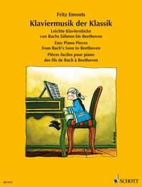 Easy Piano Pieces from Bach's Sons by Beethoven