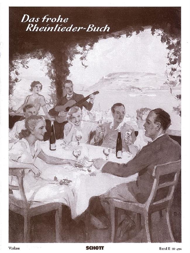 Das frohe Rheinlieder-Buch Band 2