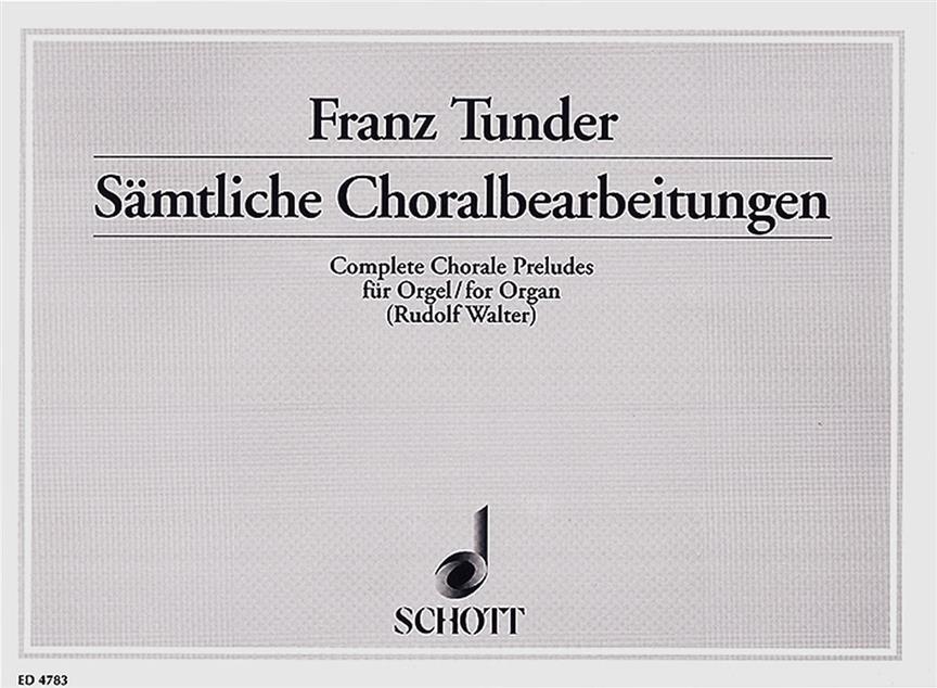 Tunder: Choralbearbeitungen