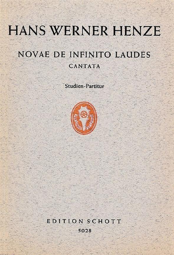 Novae de infinito laudes