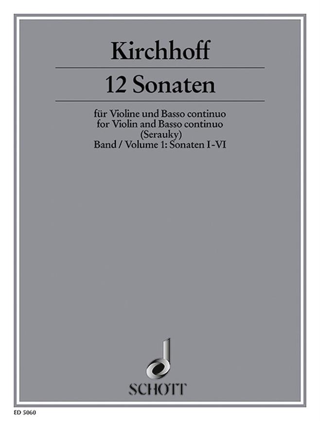 Twelve Sonatas Band 1