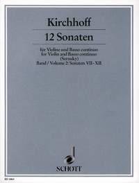 Twelve Sonatas Band 2