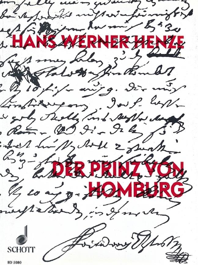 H.W. Henze: Der Prinz von Homburg
