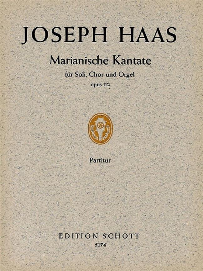 Marianische Kantate op. 112