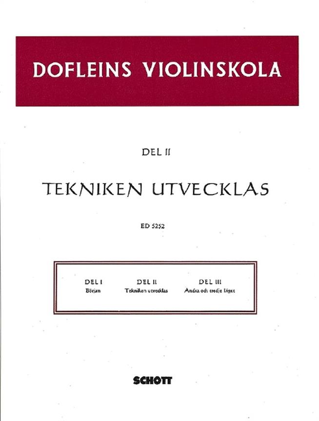 Dofleins Violinskola Band 2