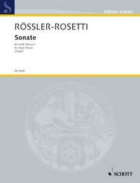 Rossler-Rosetti: Sonate Harp