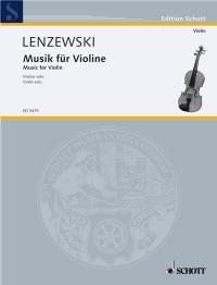 Lenzewski: Musik for Violine