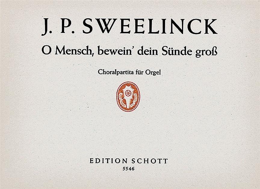 O Mensch bewein' dein Sunde gro?